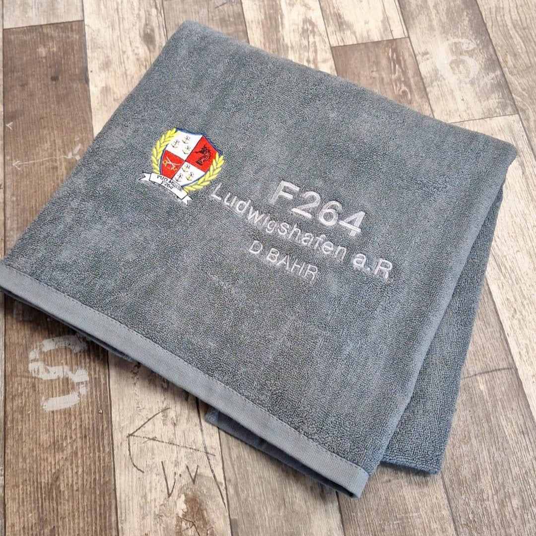 Toalla de baño 70x140cm F264 Corvette Ludwigshafen am Rhein, personalizada