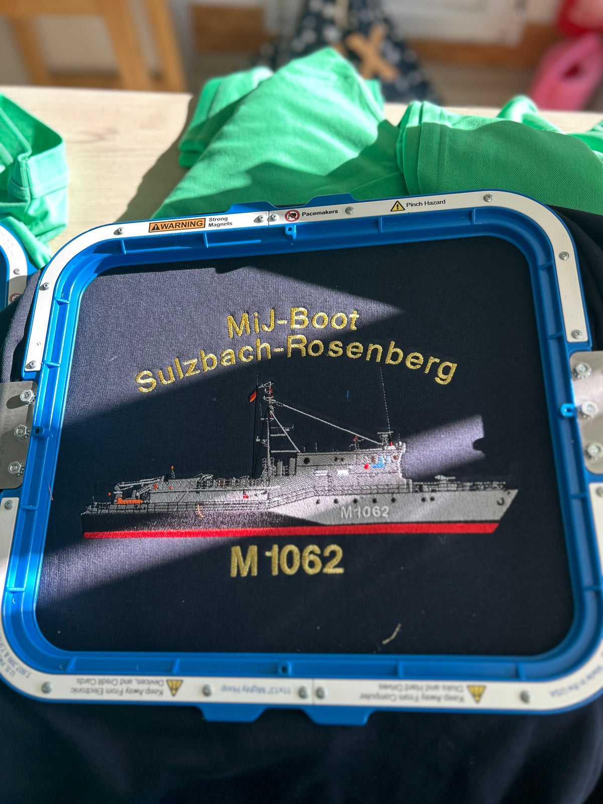 Hoodie -  Minenjagdboot Frankenthal-Klasse 1.MSG