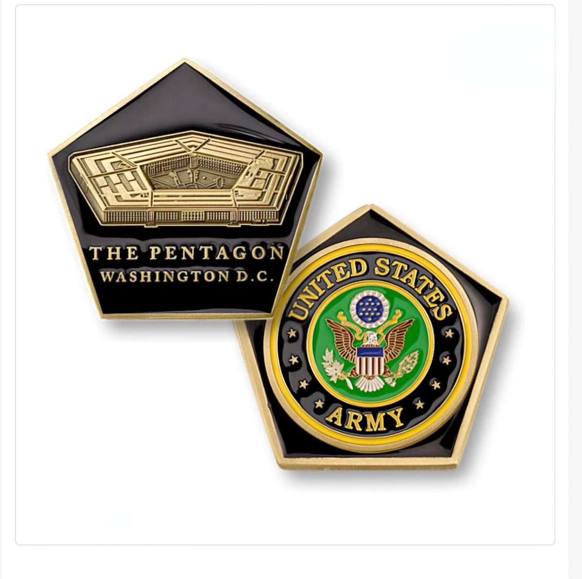 Coin - Pentagon US Army
