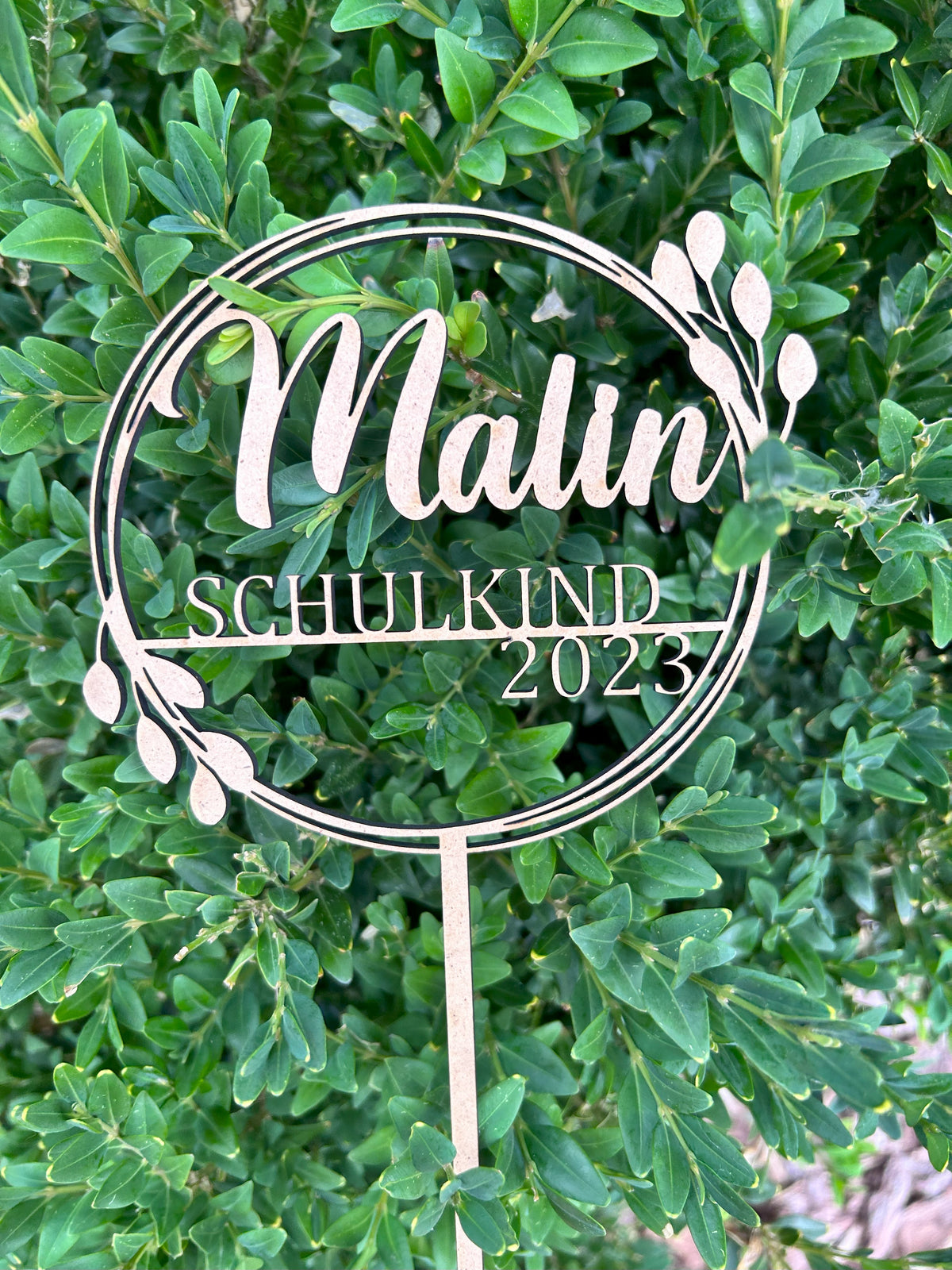 Adorno para tarta "Alumno 2025"