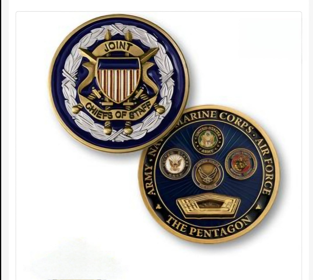 Coin - The Pentagon - Joint Chiefs of Staff