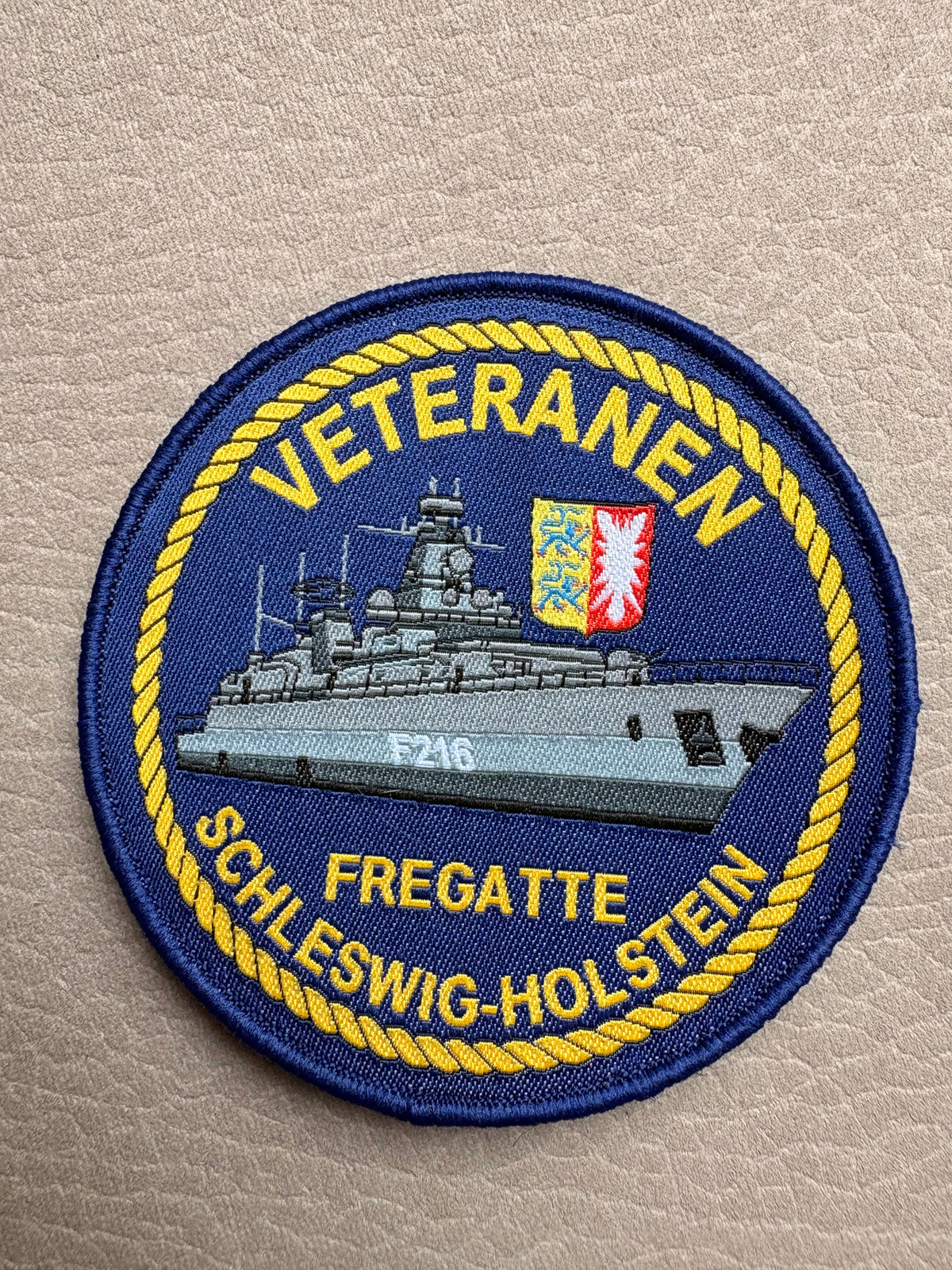 Patch 8cm, VETERANEN Fregatte SCHLESWIG-HOLSTEIN