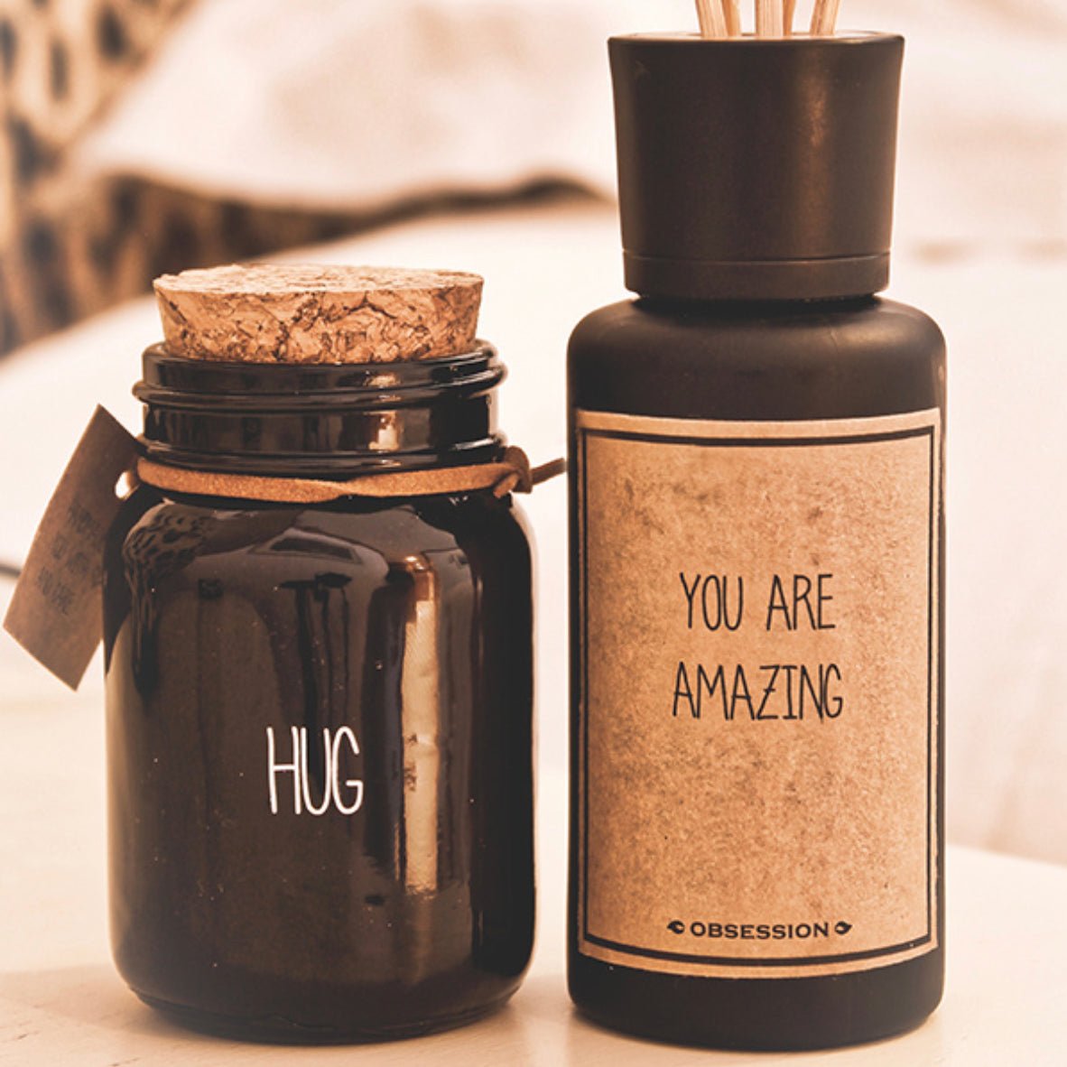 Mi Llama - ABRAZO - Vela de Soja 