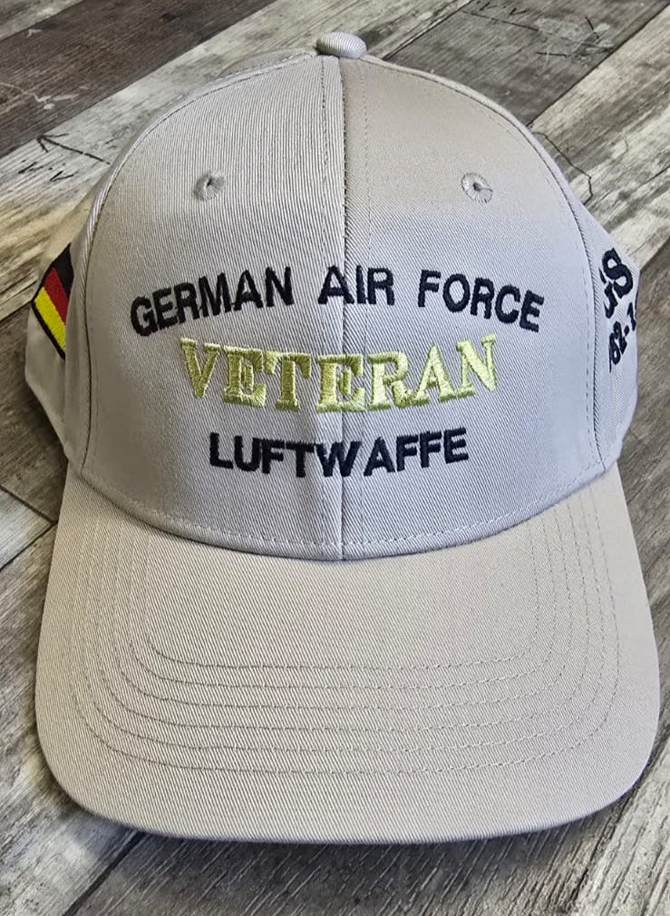 Basecap „Veteran“ bestickt auf 4 Seiten, personalisiert