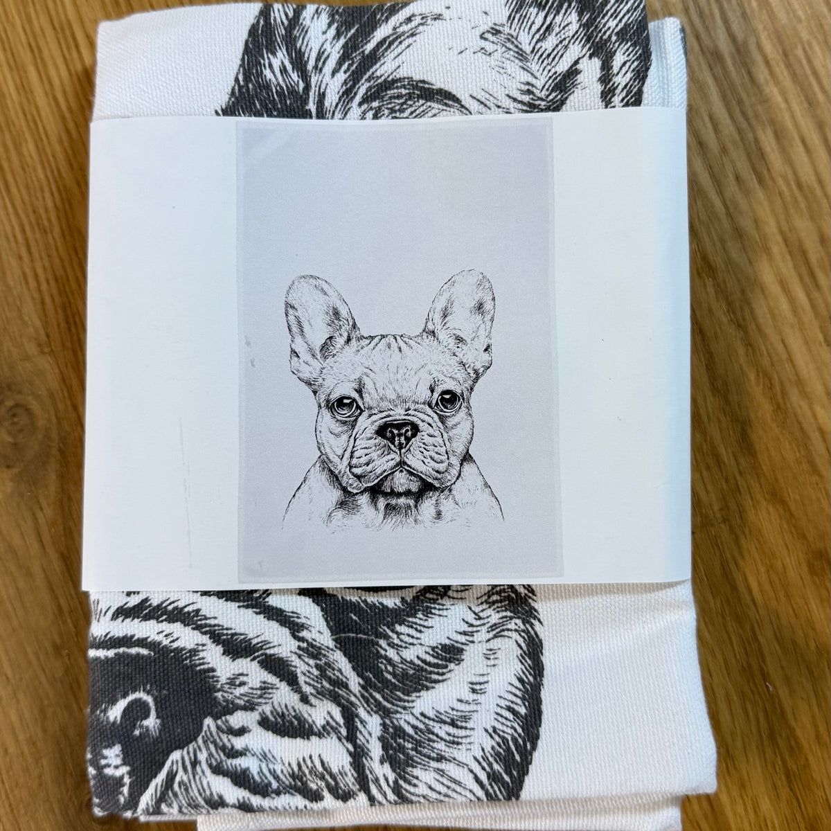 17:30 - Paño de cocina gris "ANCLA"