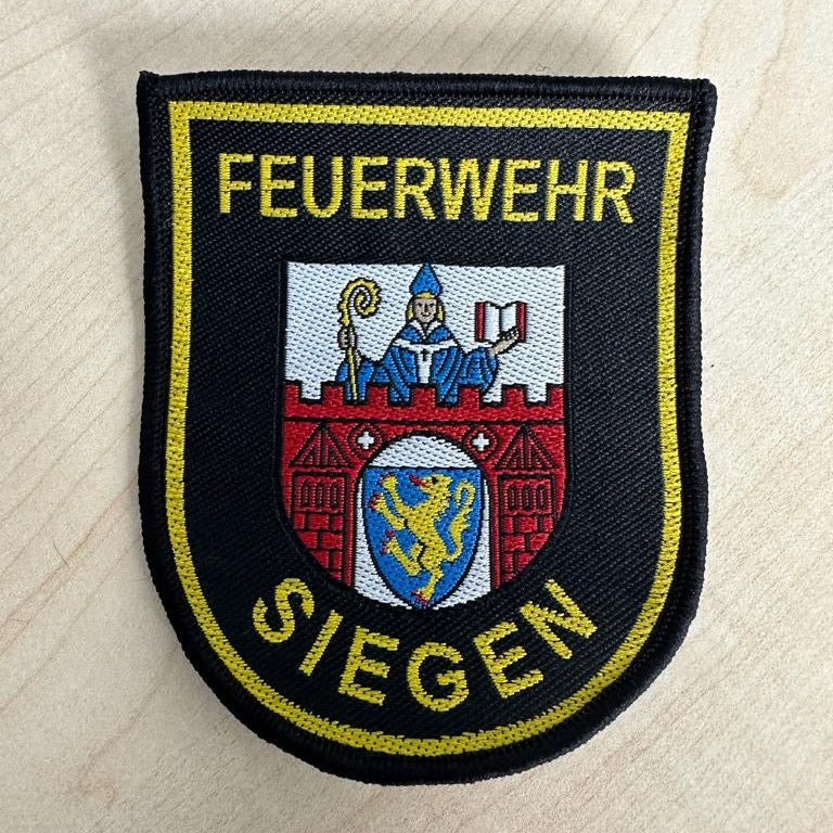 Patch „Feuerwehr Siegen“ gold