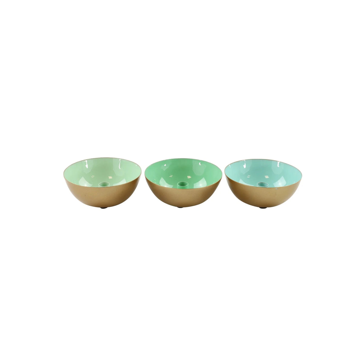 Vela pequeña CANDLE BOWL DELUXE, juego de 3
