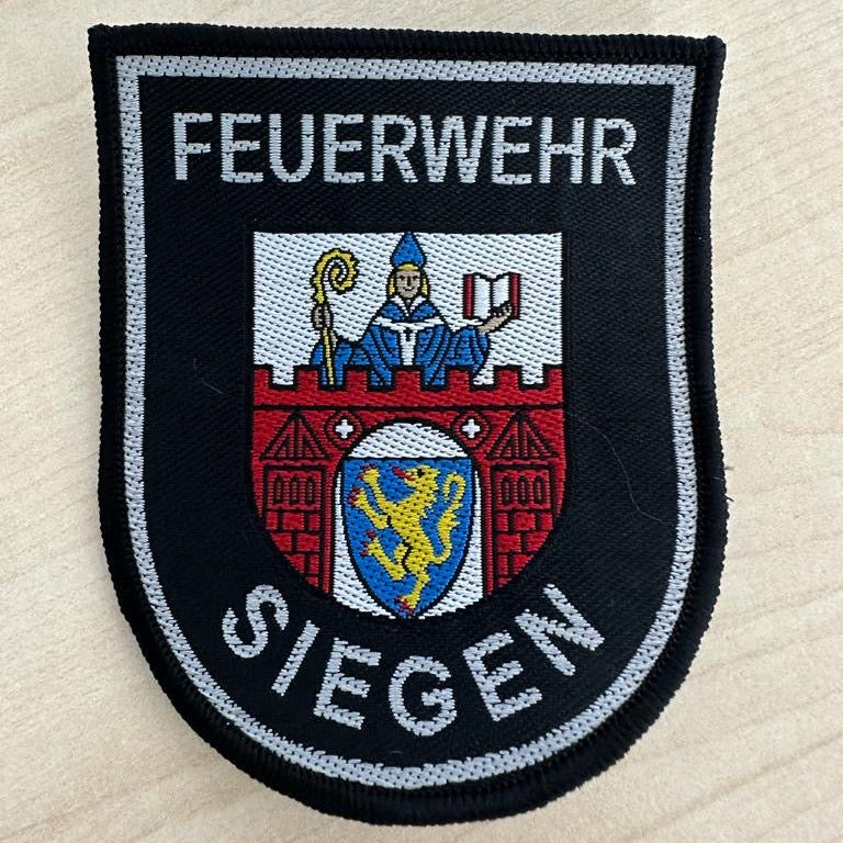 Patch „Feuerwehr Siegen“ Silber