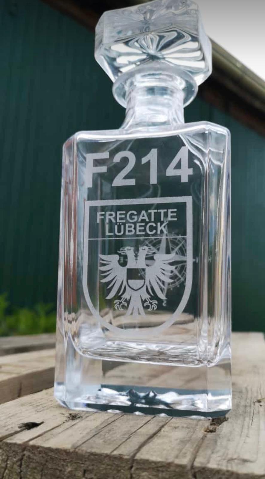 Decantador de whisky con grabado personalizado