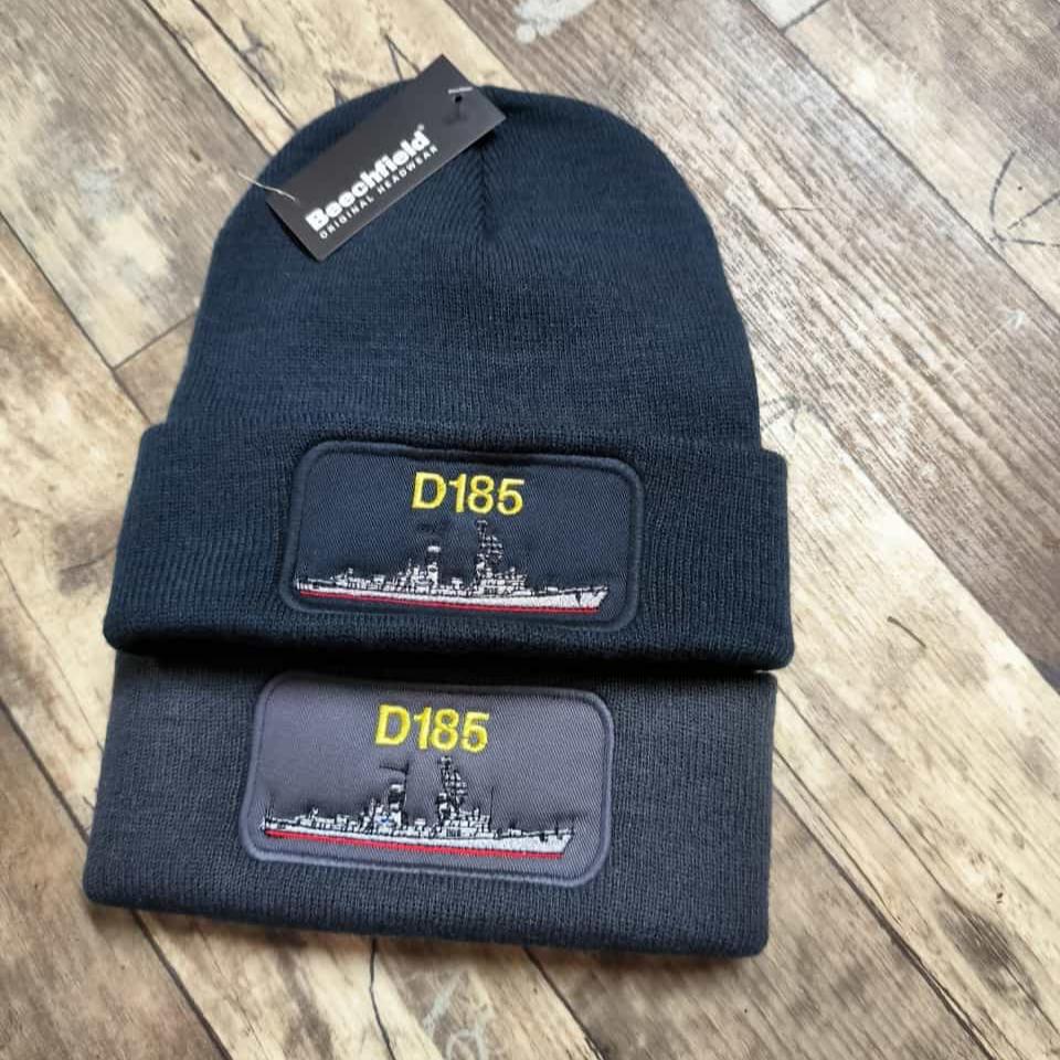D185 Destroyer Lütjens - Gorro de punto, gris 