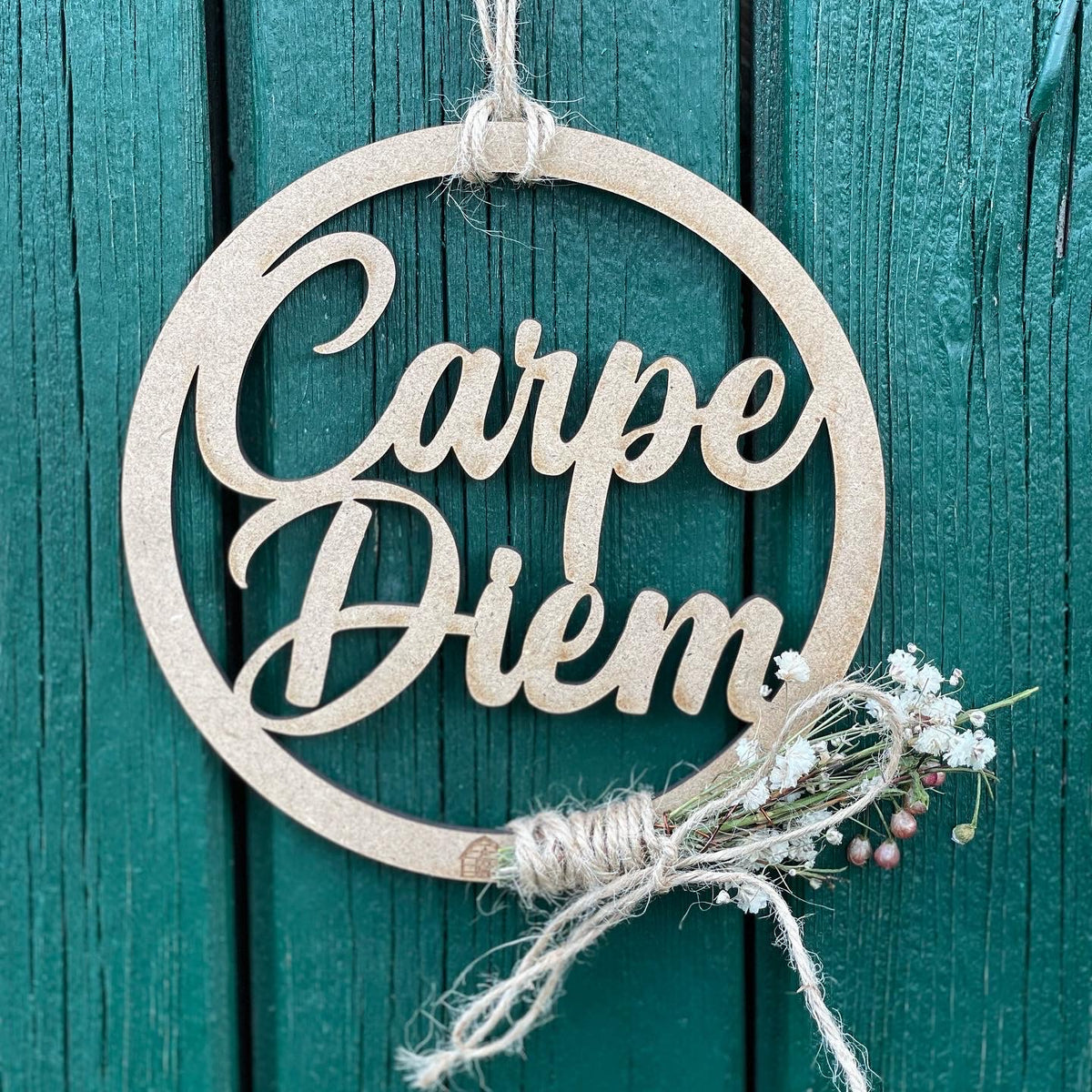 Hoop / Ring  „Carpe Diem“  15cm Durchmesser