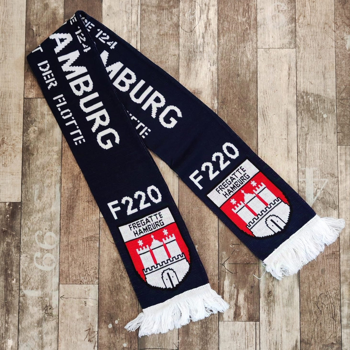 Bufanda de aficionado - Fragata F220 de Hamburgo