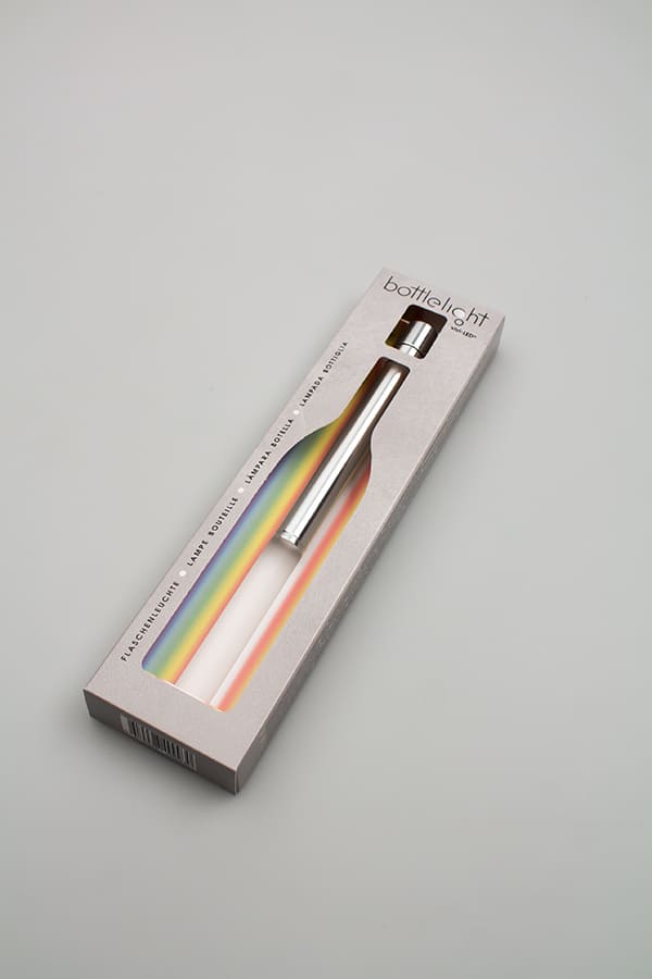 Luz de botella multicolor