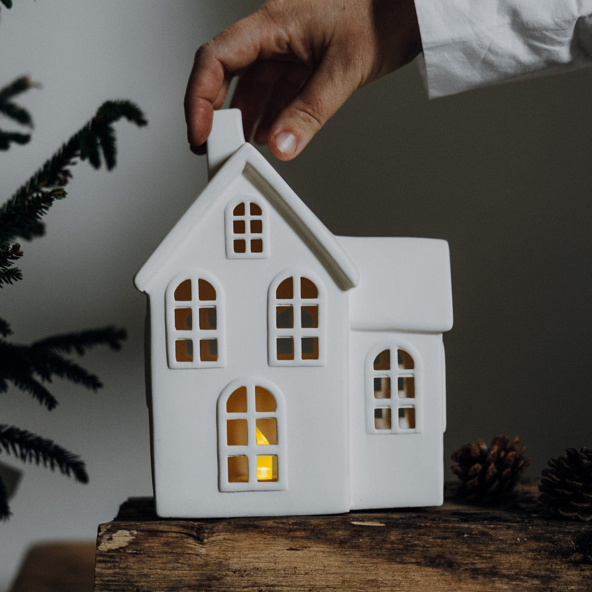 Storefactory - Byn No. 8 cerámica blanca