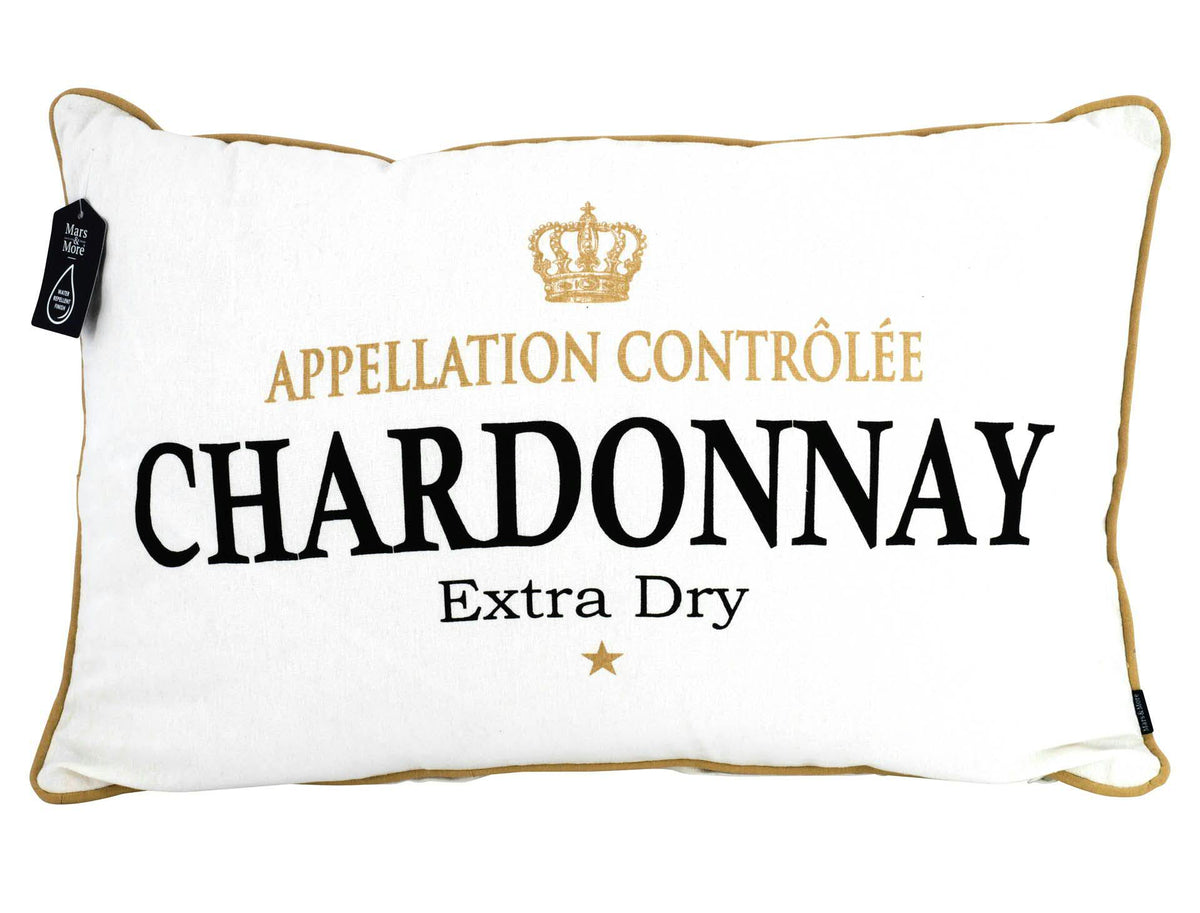 Cushion 40x60cm Chardonnay, white