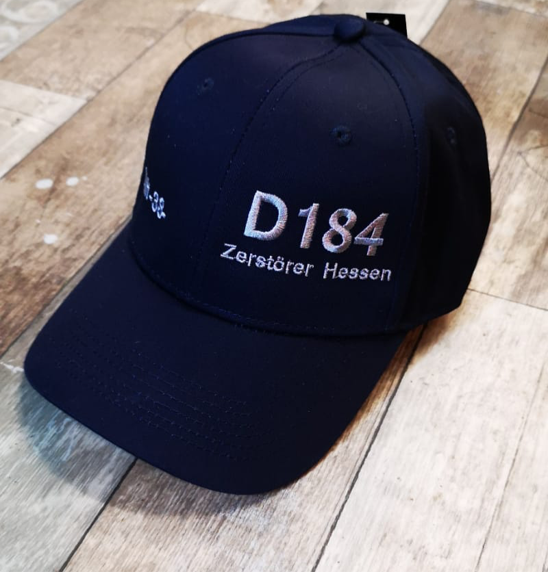 BaseCap mit Zerstörer HAMBURG KLASSE  Bestickung