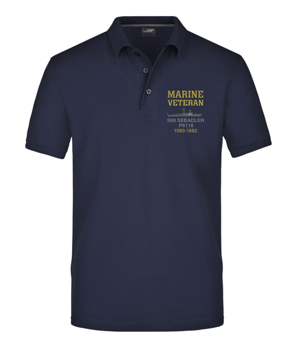 MARINE VETERAN S68 SEEADLER (P6118) - Poloshirt