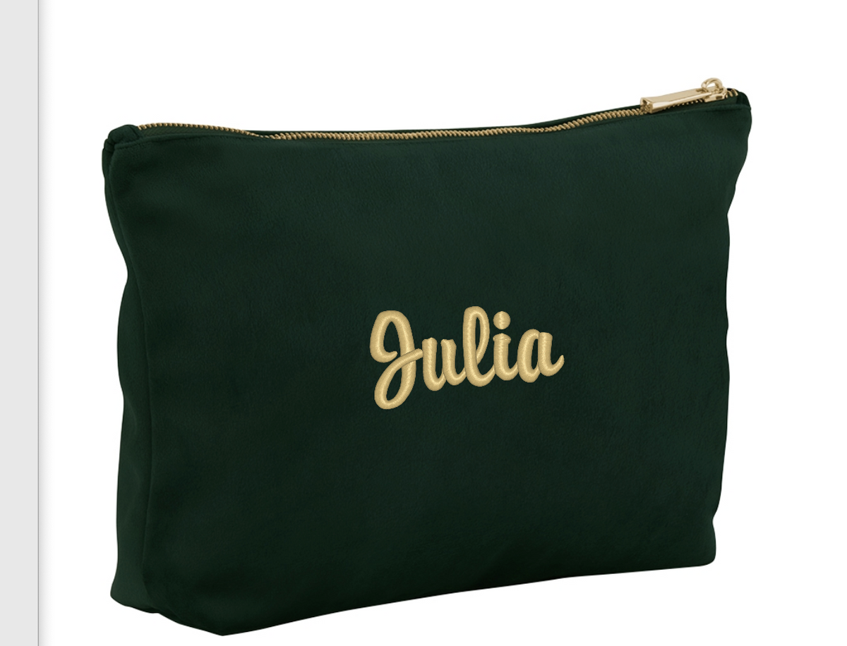 Neceser de terciopelo talla M