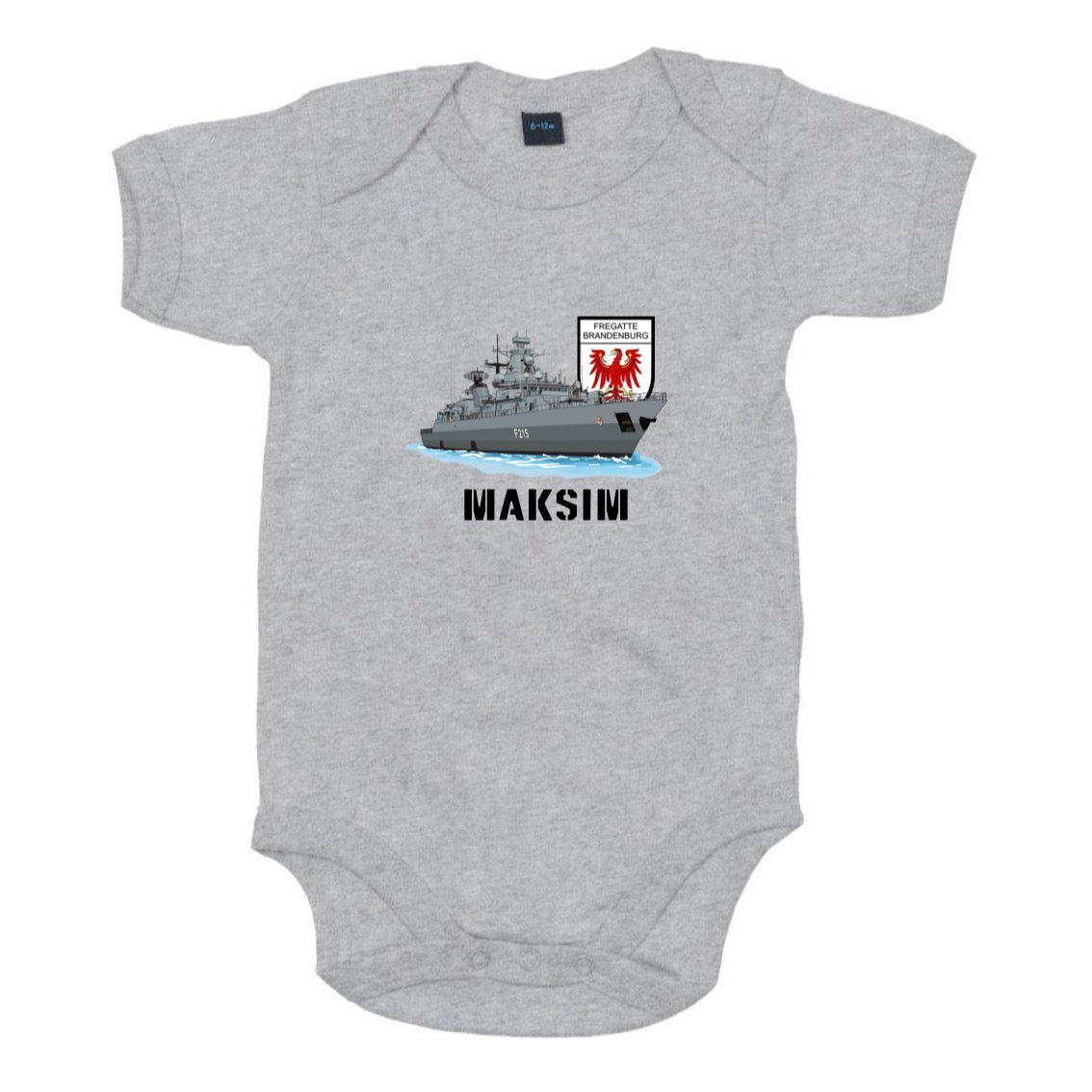 Body de bebé con estampado en el pecho