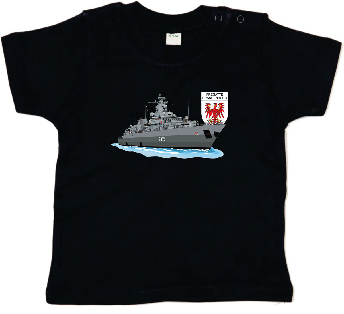 Camiseta de bebé Fragata F215 BRANDENBURG