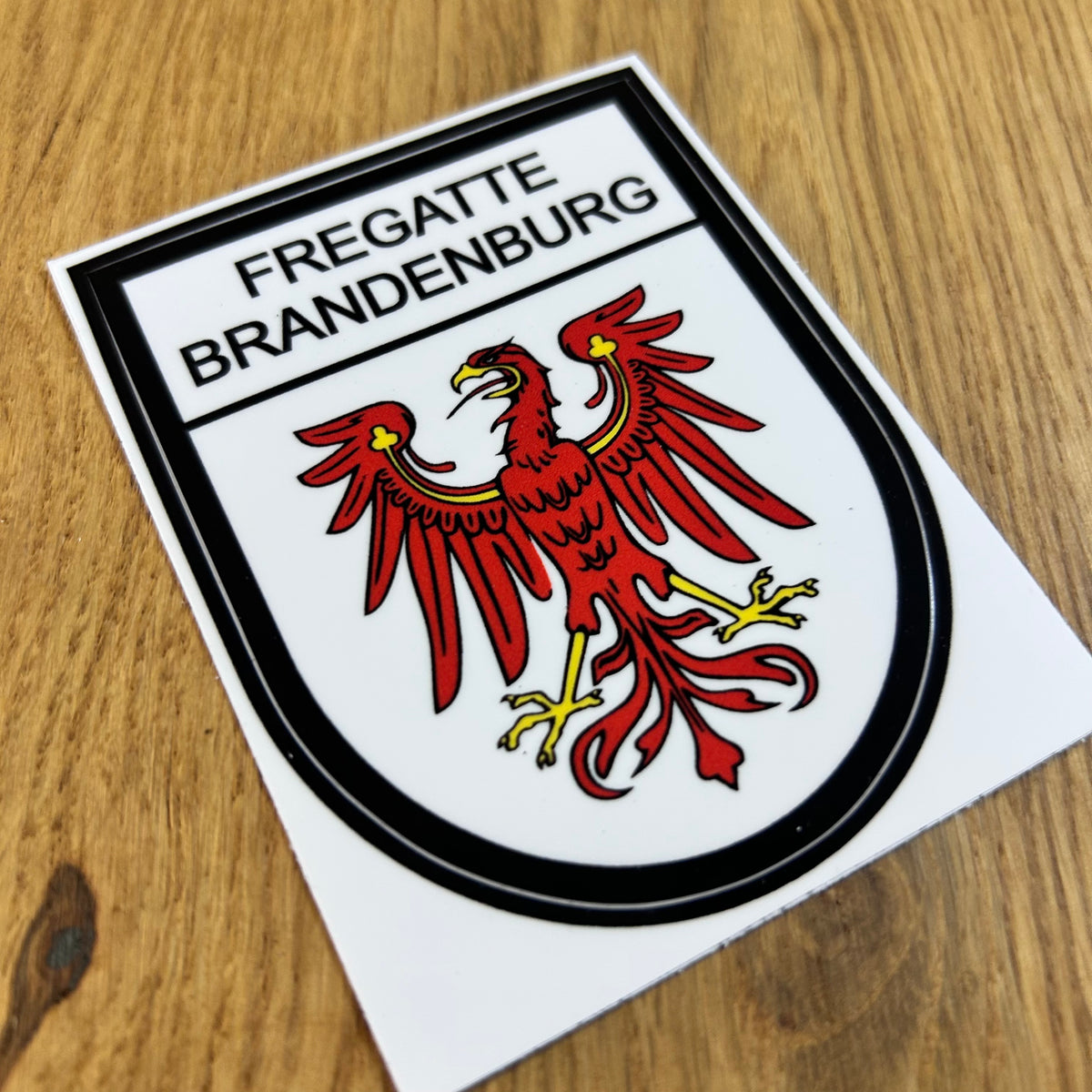 Aufkleber Fregatte Brandenburg
