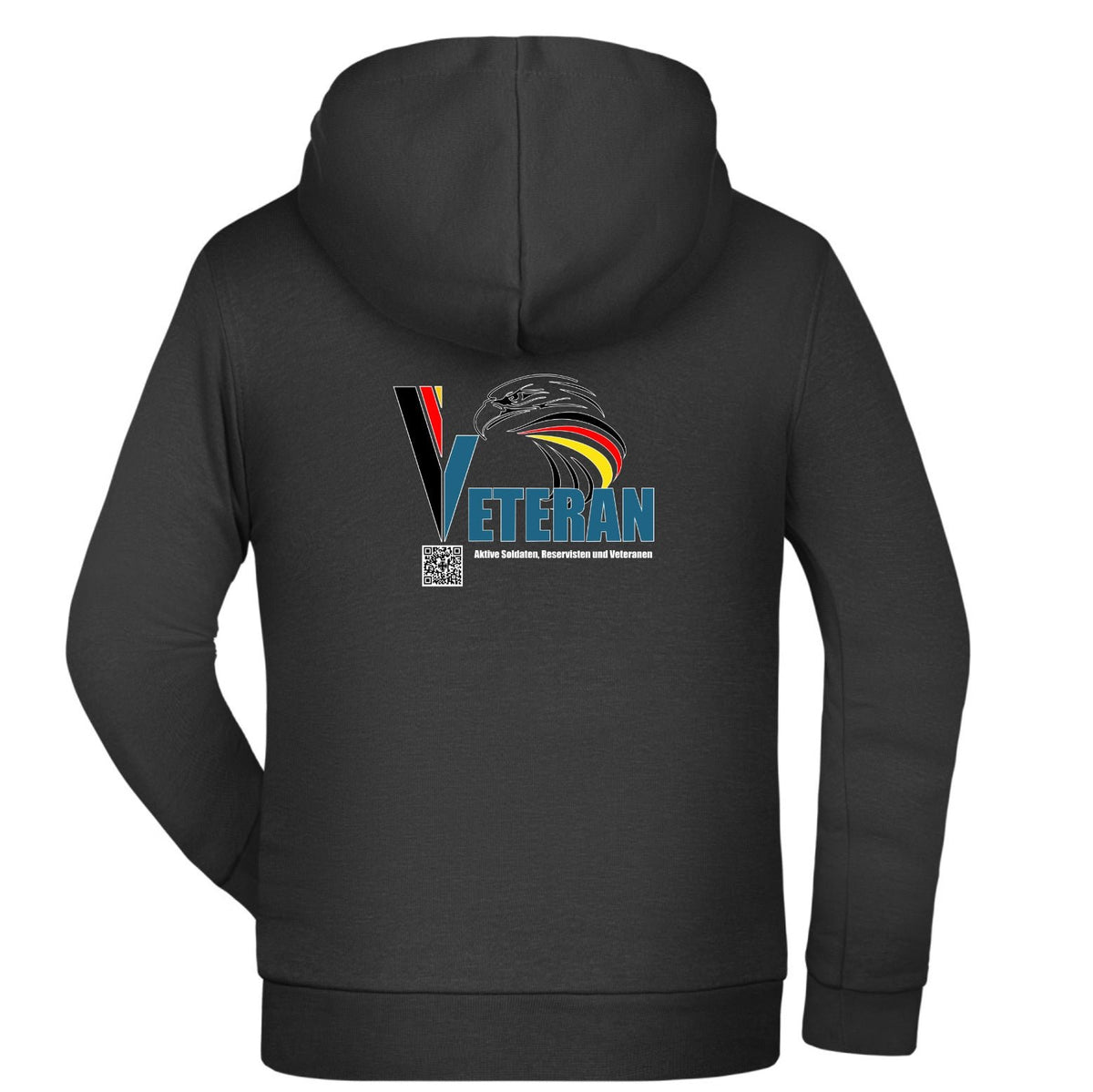 VETERANOS soldados activos, reservistas y veteranos - Sudadera con capucha 