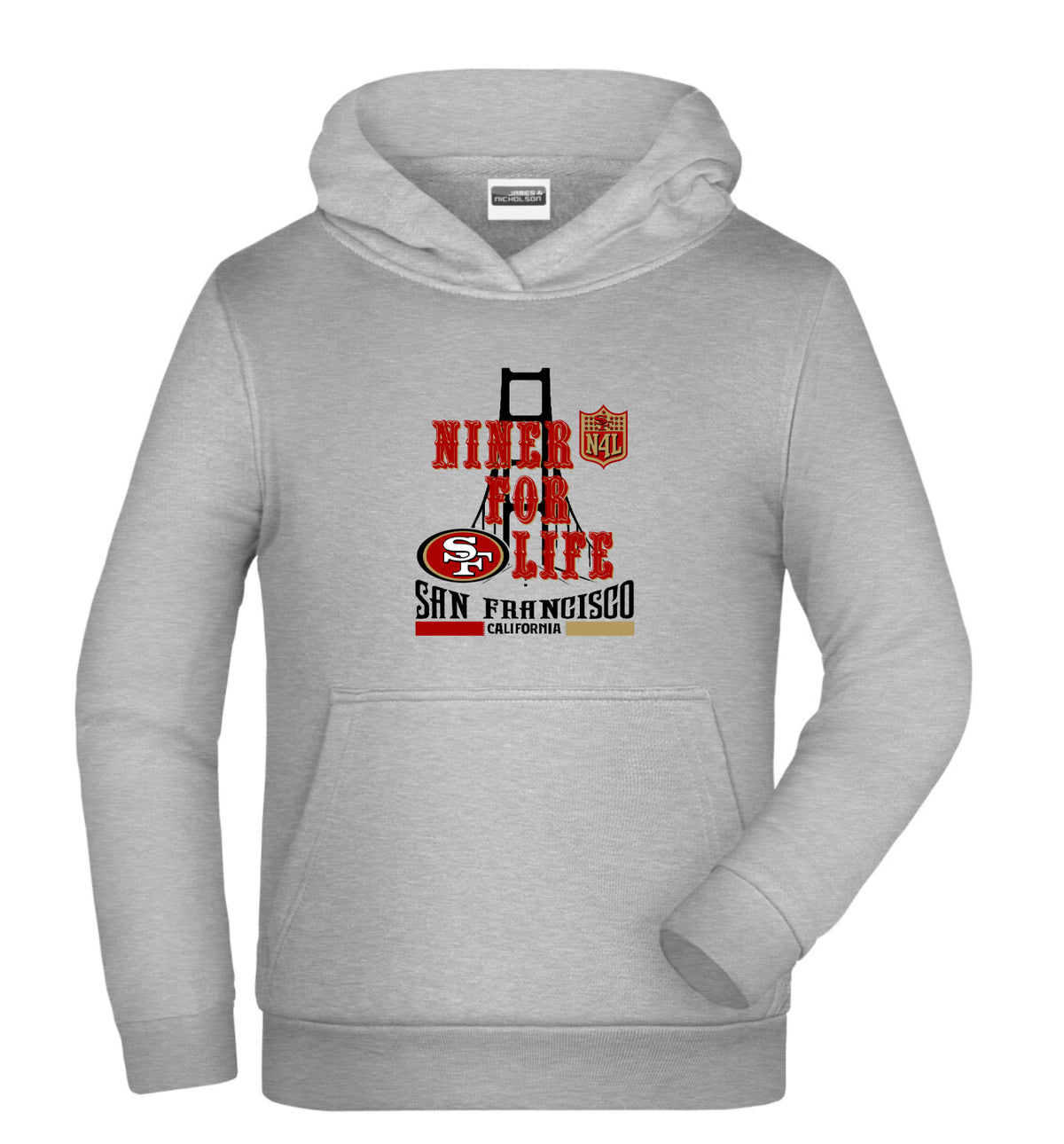 NINERS FOR LIFE - HOODIE