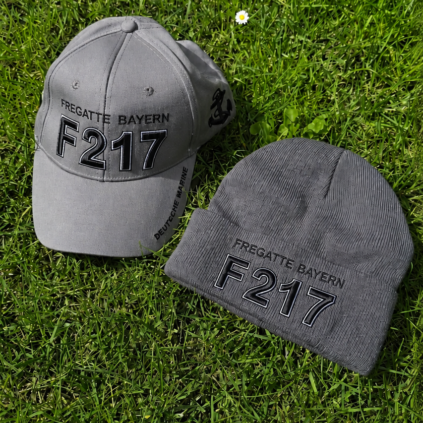 F217 Fregatte BAYERN - Beanie & BaseCap