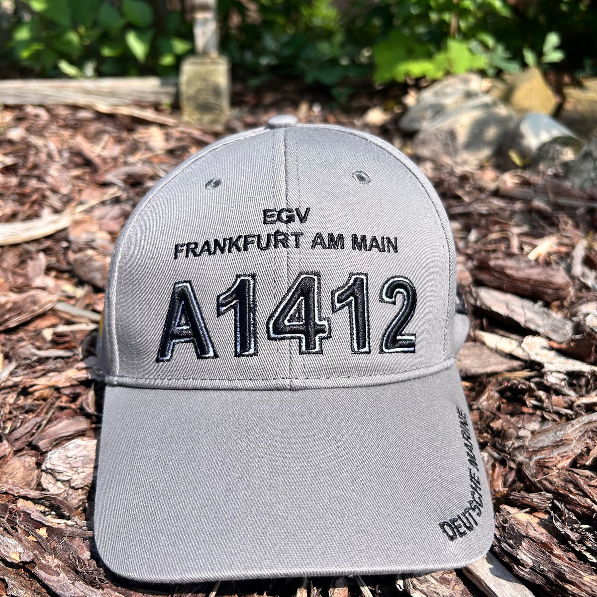 Basecap A1412 EGV FRANKFURT, grau