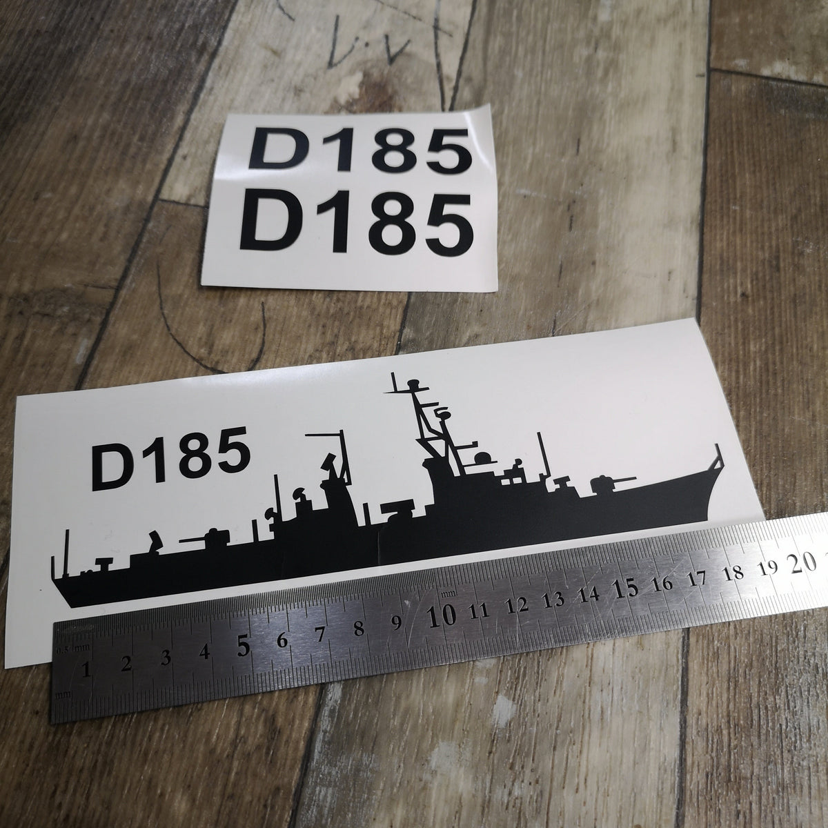STICKER / Aufkleber Zerstörer Lütjens Klasse 103er, plus 2x Hullnumber