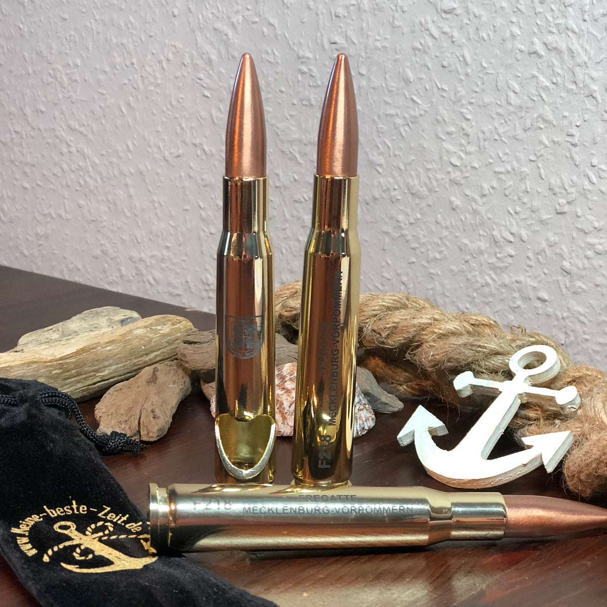 Fragata F218 MECKLEMBURGO-POMERANIA OCCIDENTAL - Cartucho abrebotellas calibre 50