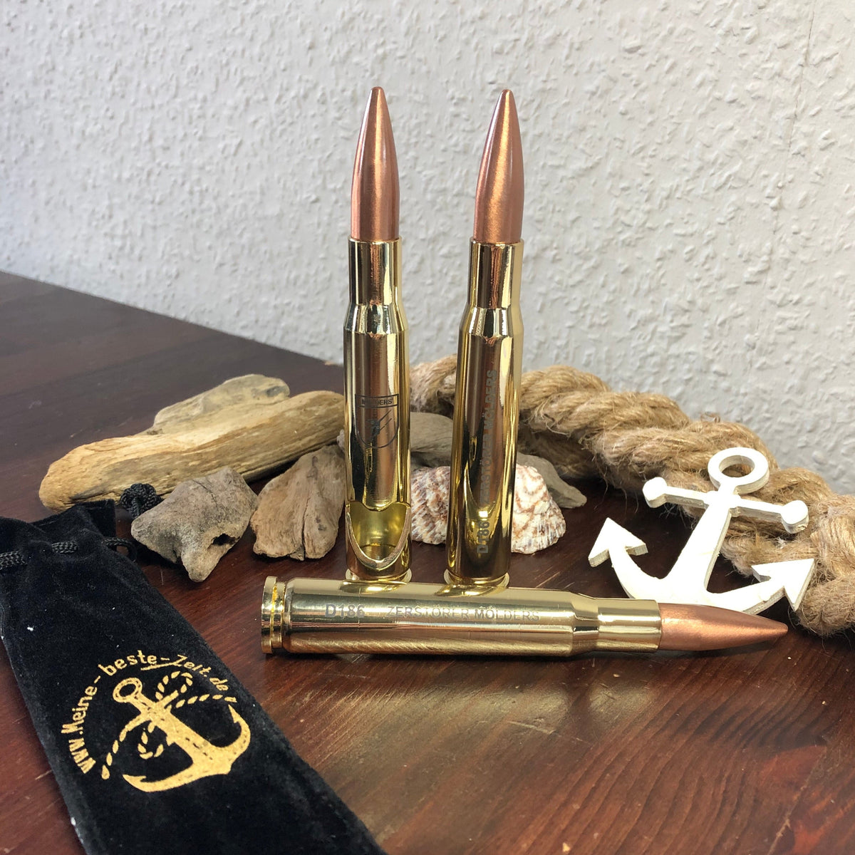 D186 Destructor MÖLDERS - Abridor de botellas de cartucho calibre 50