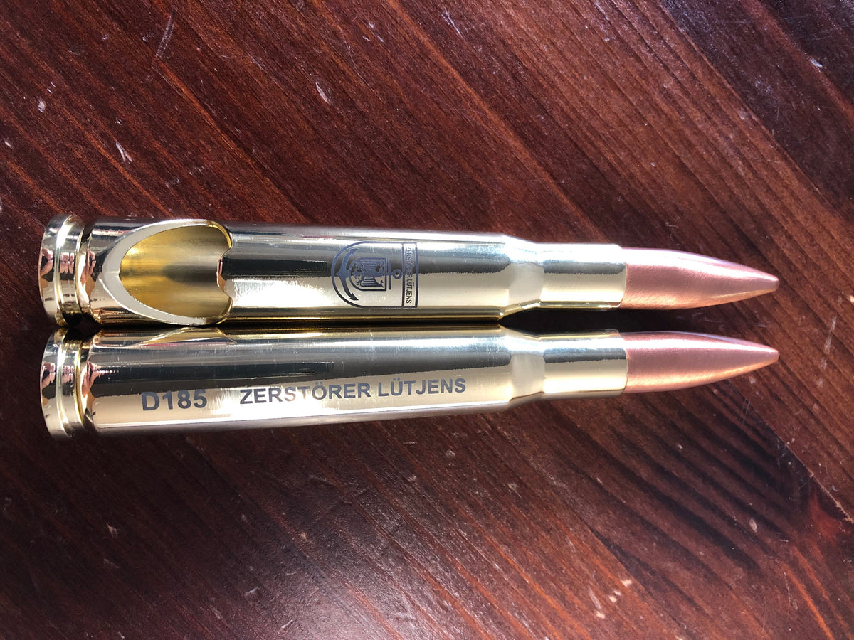 D185 Destructor LÜTJENS Abridor de botellas Cartucho Calibre 50