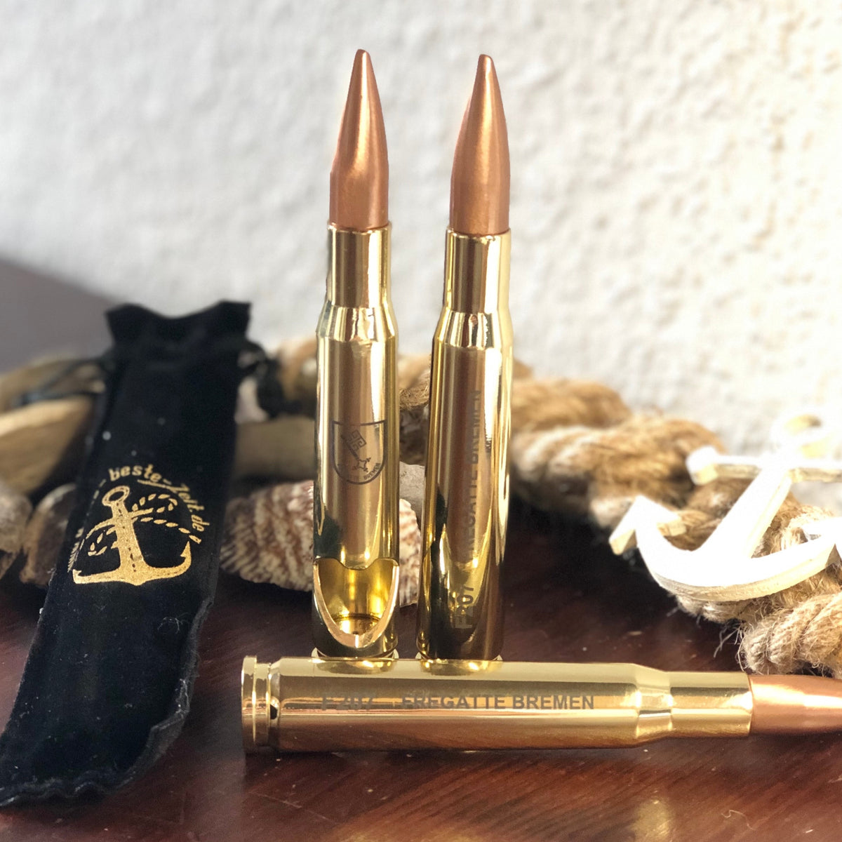 F207 Fragata Bremen - Cartucho abrebotellas calibre 50 