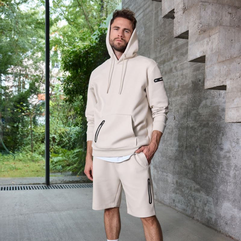 Interlock KapuzenSweater & Shorts - Set