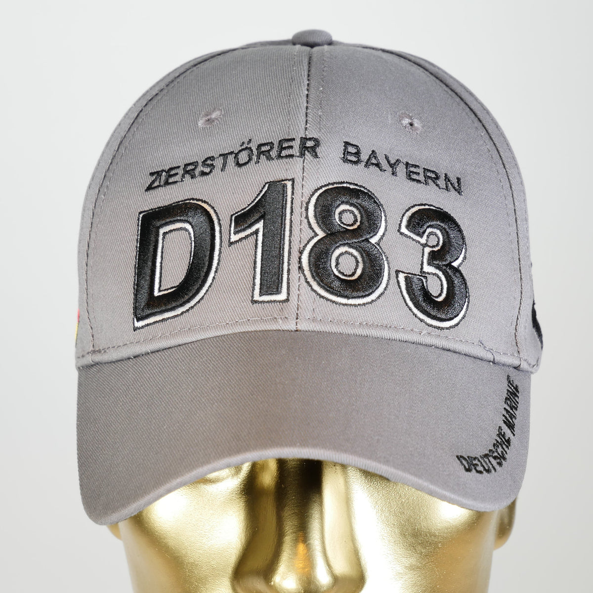 Gorra de béisbol marinera Destroyer Bavaria D183 gris 