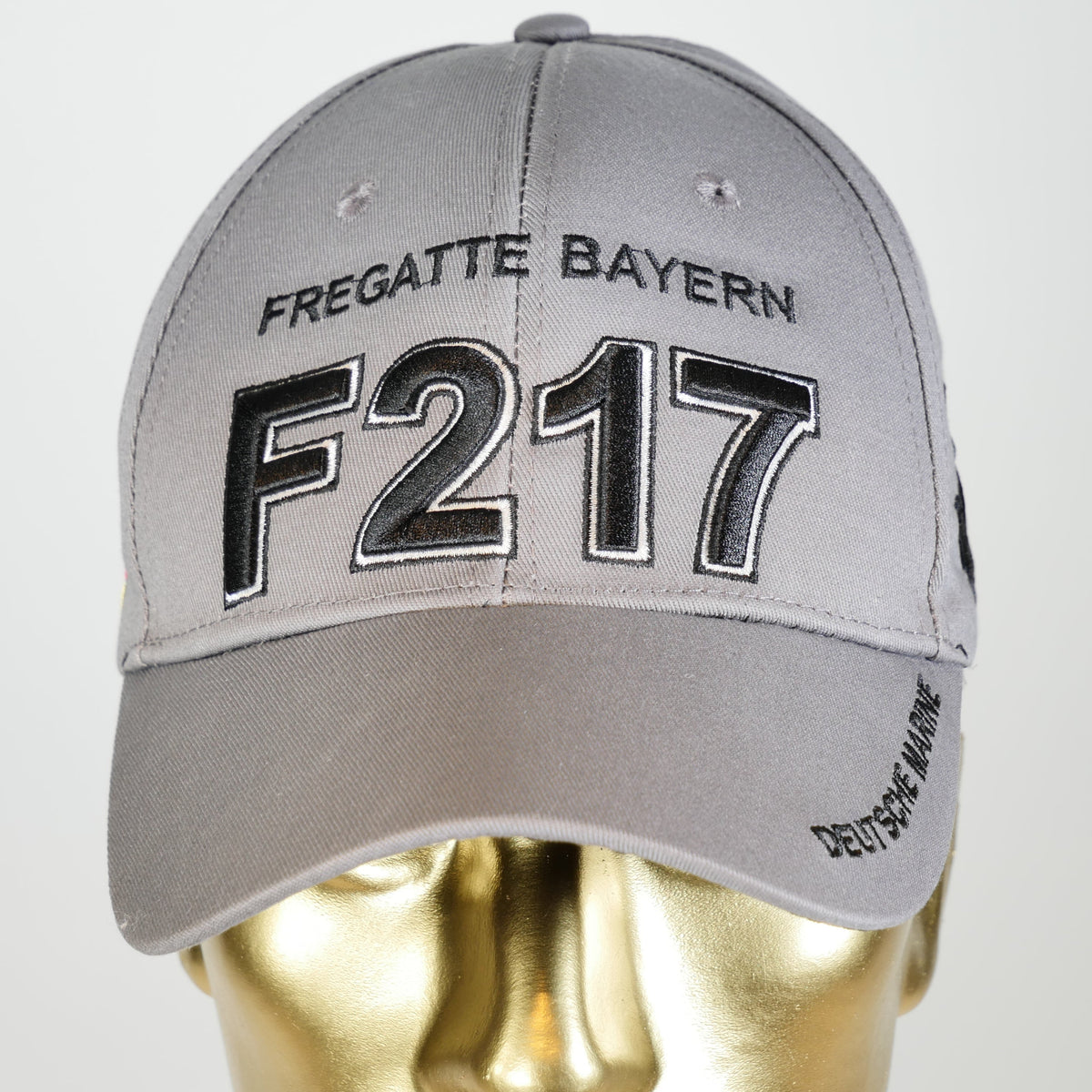 Gorra de béisbol de la Marina Fragata Bavaria F217 gris 