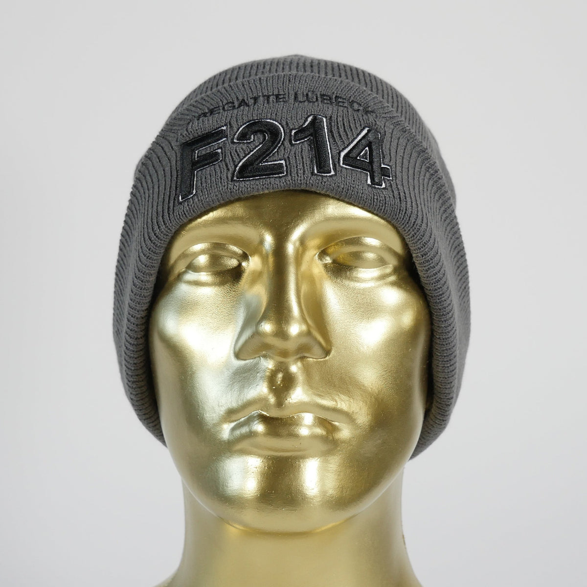 F214 Fragata Lübeck, gorra de lana azul marino, gris