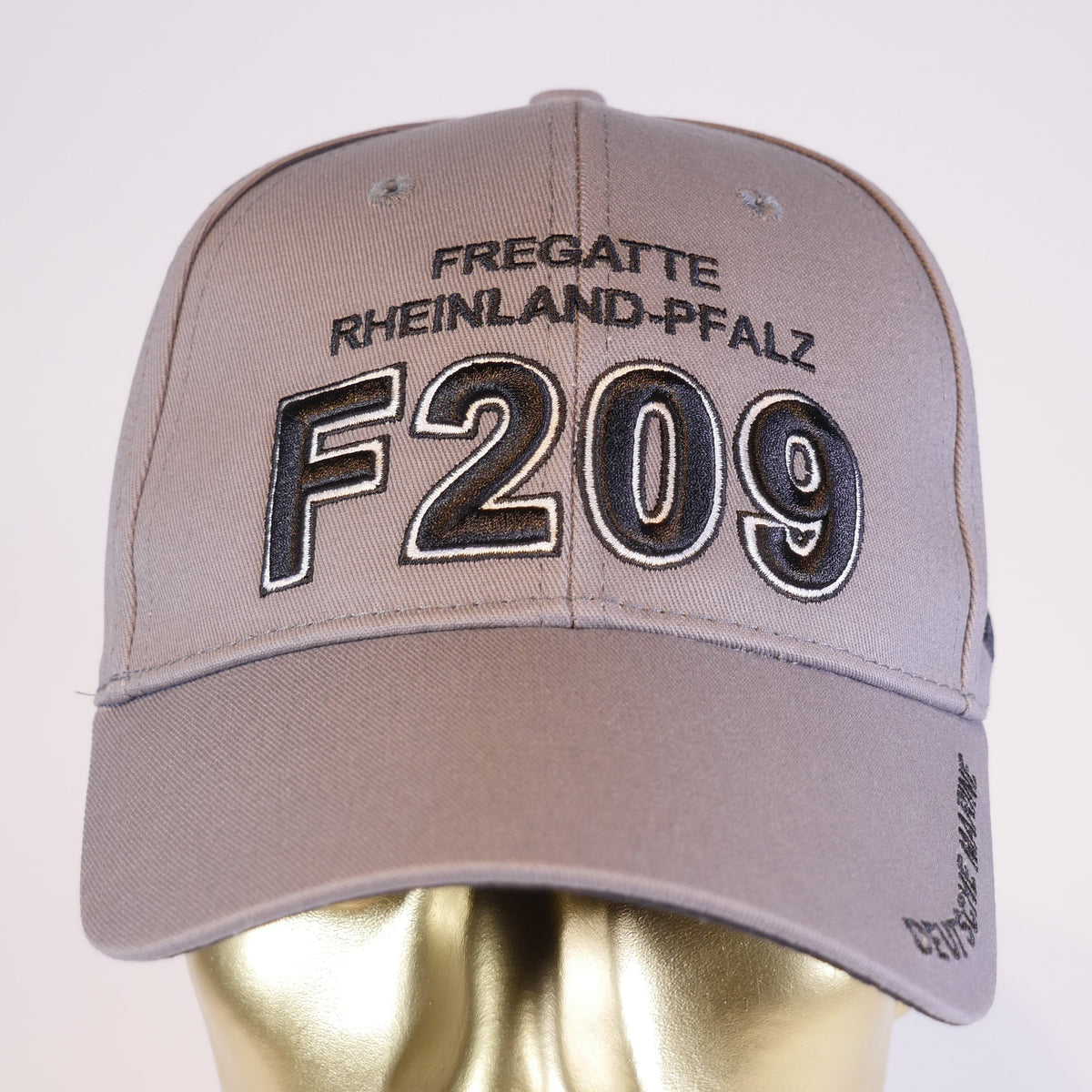 Gorra BaseCap F209 Fragata RHEINLAND-PFALZ, con bordado 3D