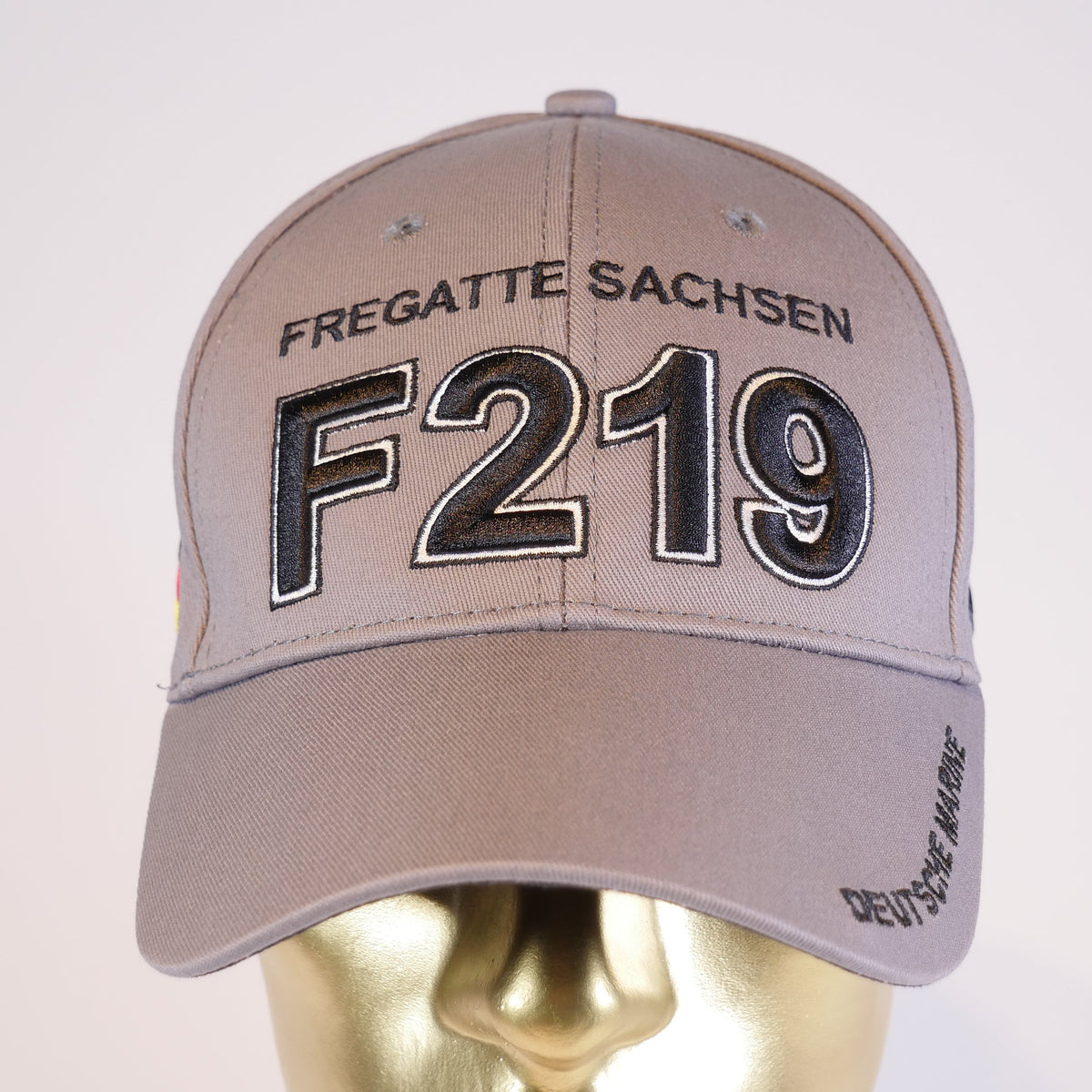 Gorra de béisbol de la Marina Fragata Bavaria F217 gris 