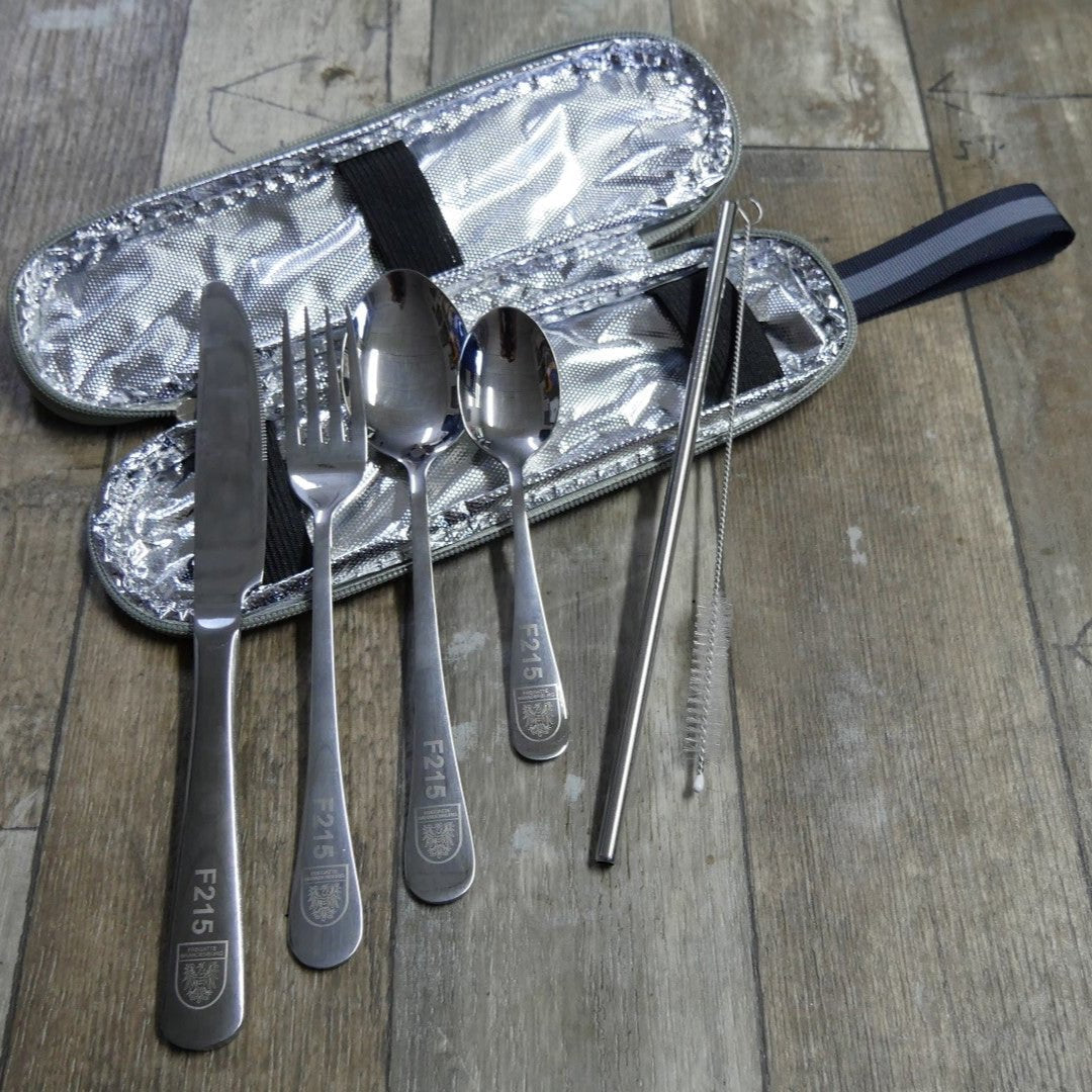 Fragata F215 BRANDENBURG - Juego de cubiertos con bolsa, 7 piezas