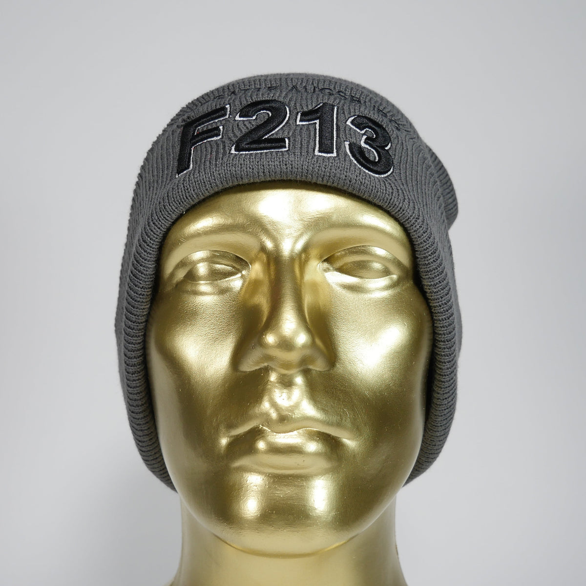 F213 Fragata Augsburg, gorra de lana azul marino, gris 