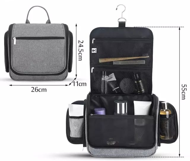 Neceser gris, F214 Fragata Lübeck con escudo de armas