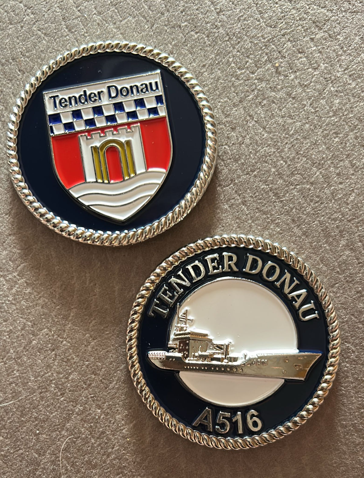 Moneda - Asociación de Oficiales de Marina de la Universidad Helmut Schmidt