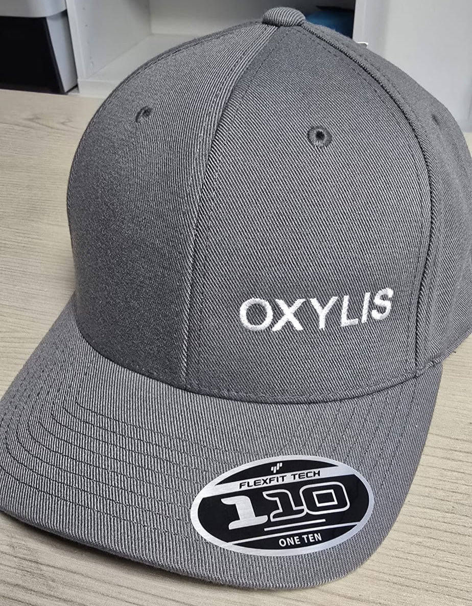 OXYLIS Basecap, grau mit Logostick