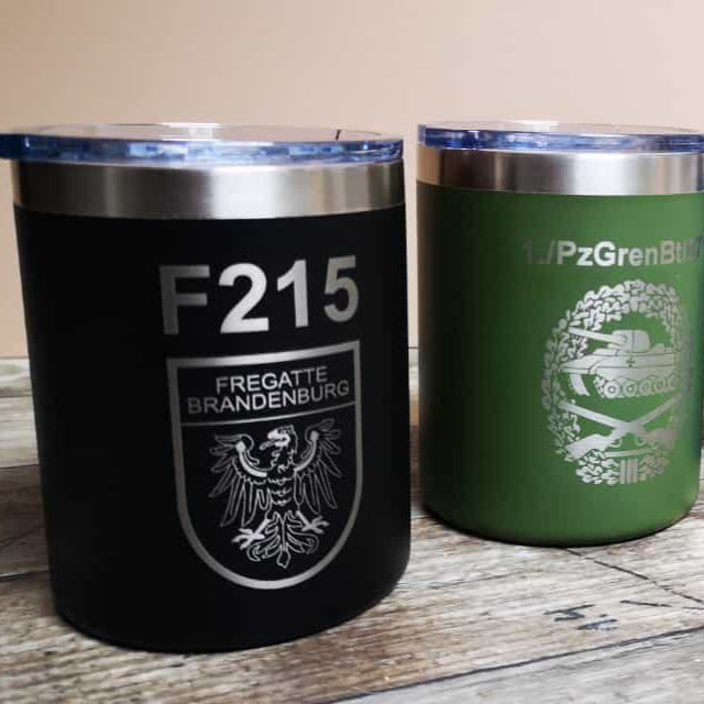 Taza térmica de acero inoxidable clase FRIGATE 123, personalizada