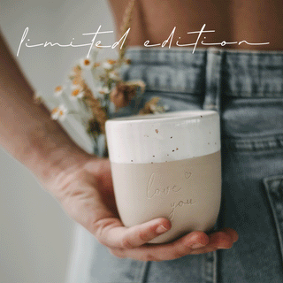 EULENSCHNITT - Taza LOVE YOU (Edición limitada) 