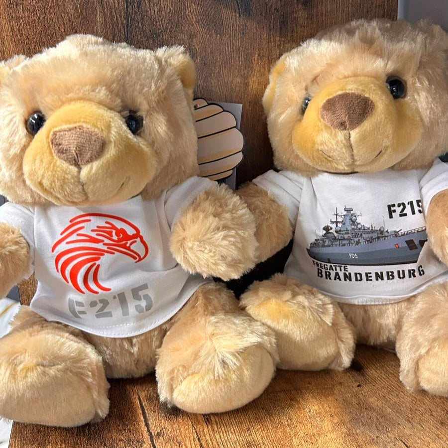 F215 Teddy con camiseta